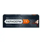 Акридерм ГК, мазь для наружного применения, 30 г, 1 шт. Акридерм ГК, мазь для наружного применения, 30 г, 1 шт. фото 1