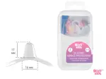 Roxy-kids Накладки силиконовые на соски, Small S, 2 шт. Roxy-kids Накладки силиконовые на соски, Small S, 2 шт. фото 2