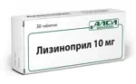 Лизиноприл-АЛСИ, 10 мг, таблетки, 30 шт. фото