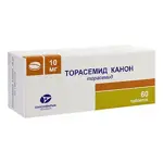 Торасемид Канон, 10 мг, таблетки, 60 шт. фото