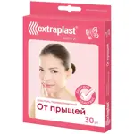 Extraplast beauty Пластырь гидроколлоидный от прыщей, пластырь косметический, 30 шт. фото