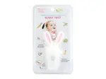 Roxy-kids Ниблер для прикорма Bunny twist 6 мес+, 1 шт, розового цвета, арт. RFN-006 фото