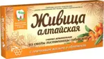 Живица алтайская с пчелиным воском, 0.8 г, резинка жевательная, 4 шт, облепиха фото