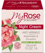 My Rose of bulgaria Крем ночной для лица от морщин, крем для лица, 50 мл, 1 шт. фото