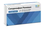 Силденафил Реневал, 50 мг, таблетки, покрытые пленочной оболочкой, 10 шт. фото